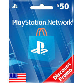 PlayStation usa $50 - بطاقة بلي ستيشن 50 $ امريكي